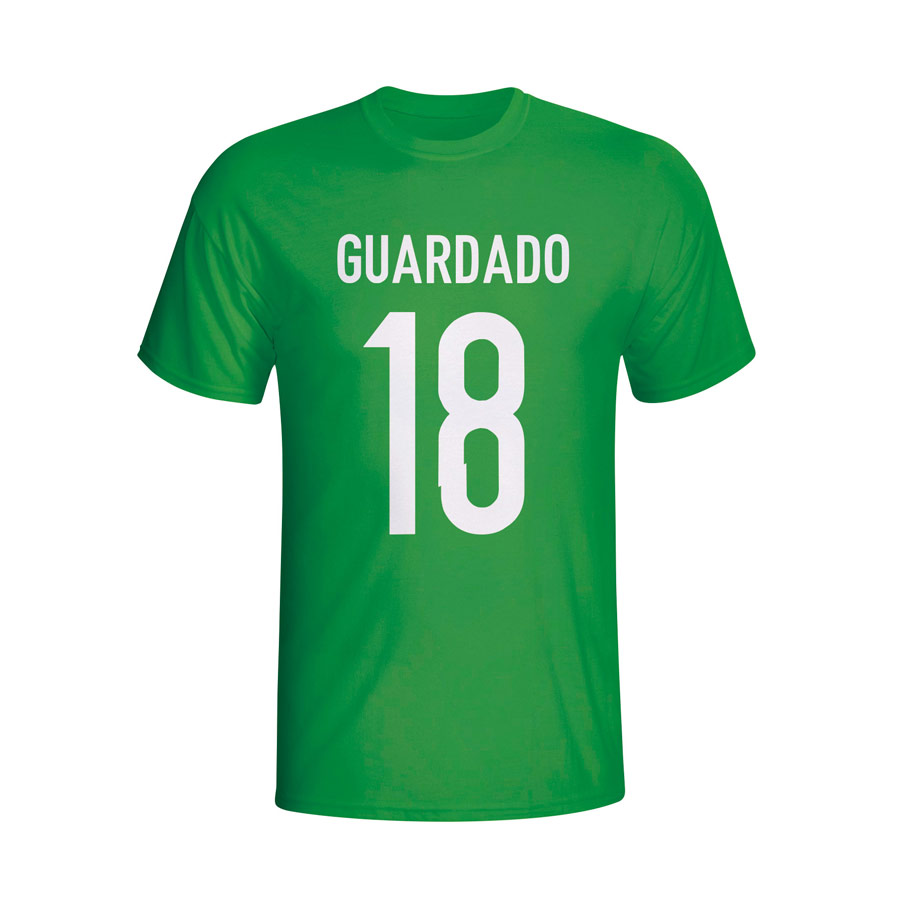 Mexico Team Jersey A. GUARDADO 18 