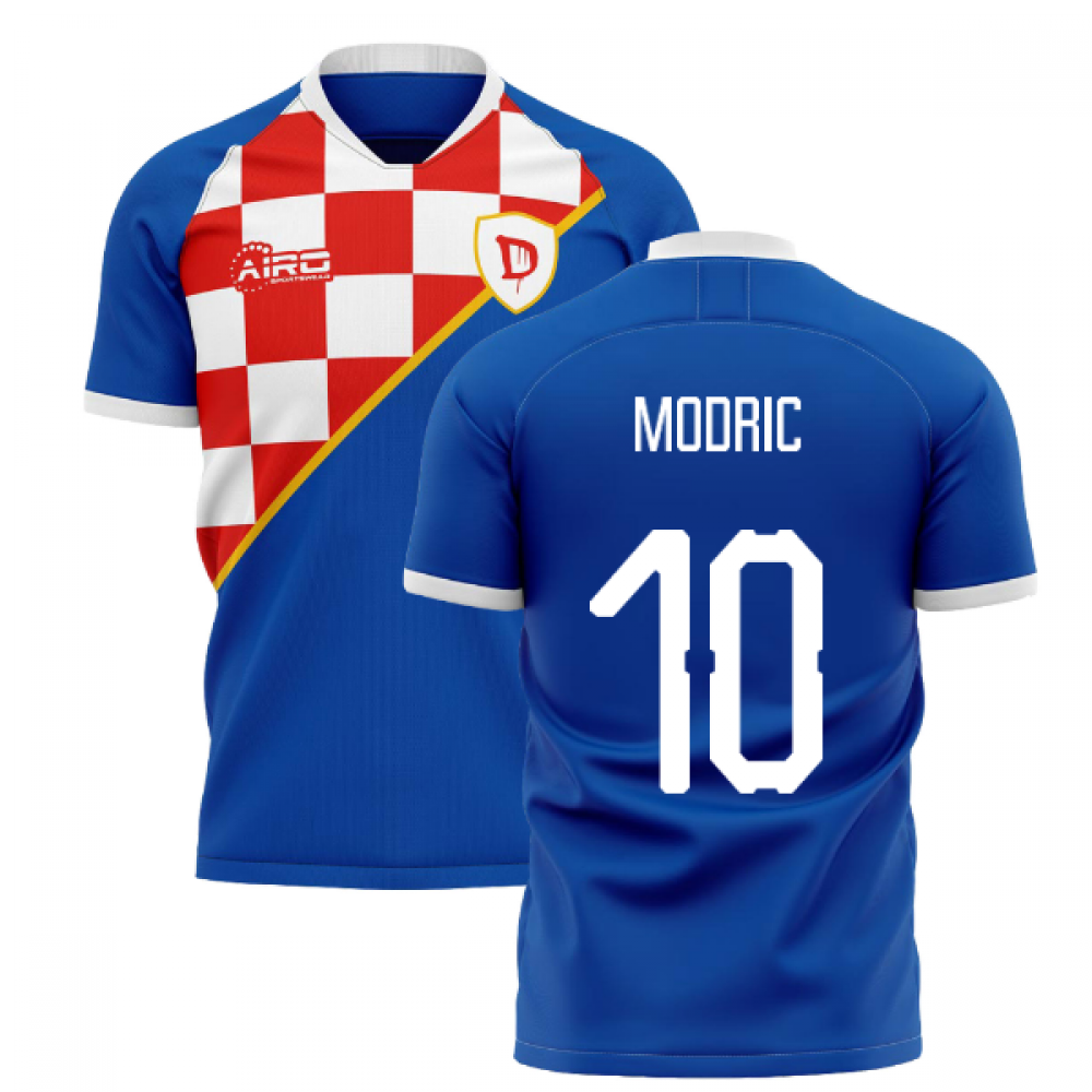 2023-2024 Croatia Home Concept Shirt (Modric 10) - Kids  [CROATIAHKIDS-118399] - $55.10 Teamzo.com