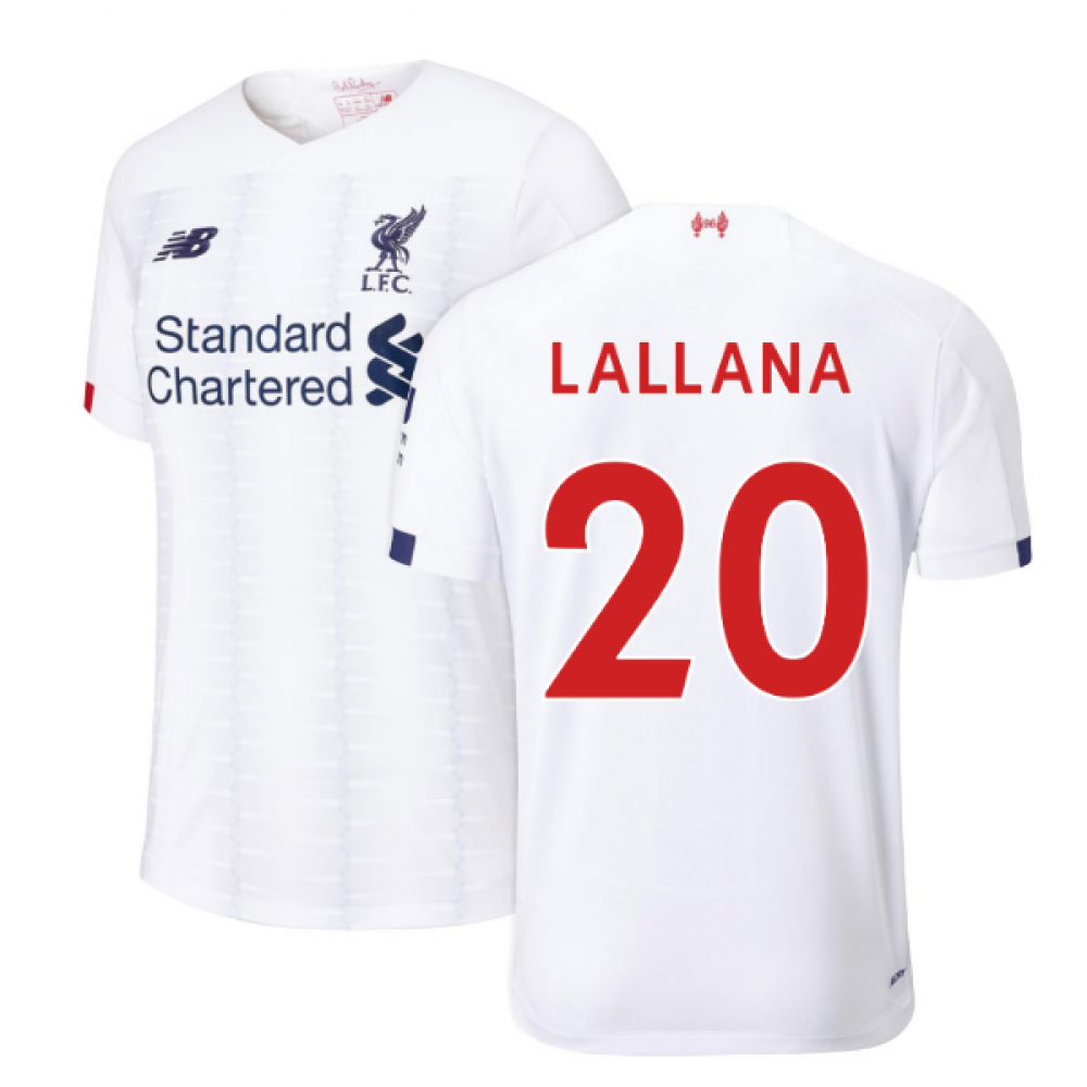 Liverpool No20 Lallana Away Jersey