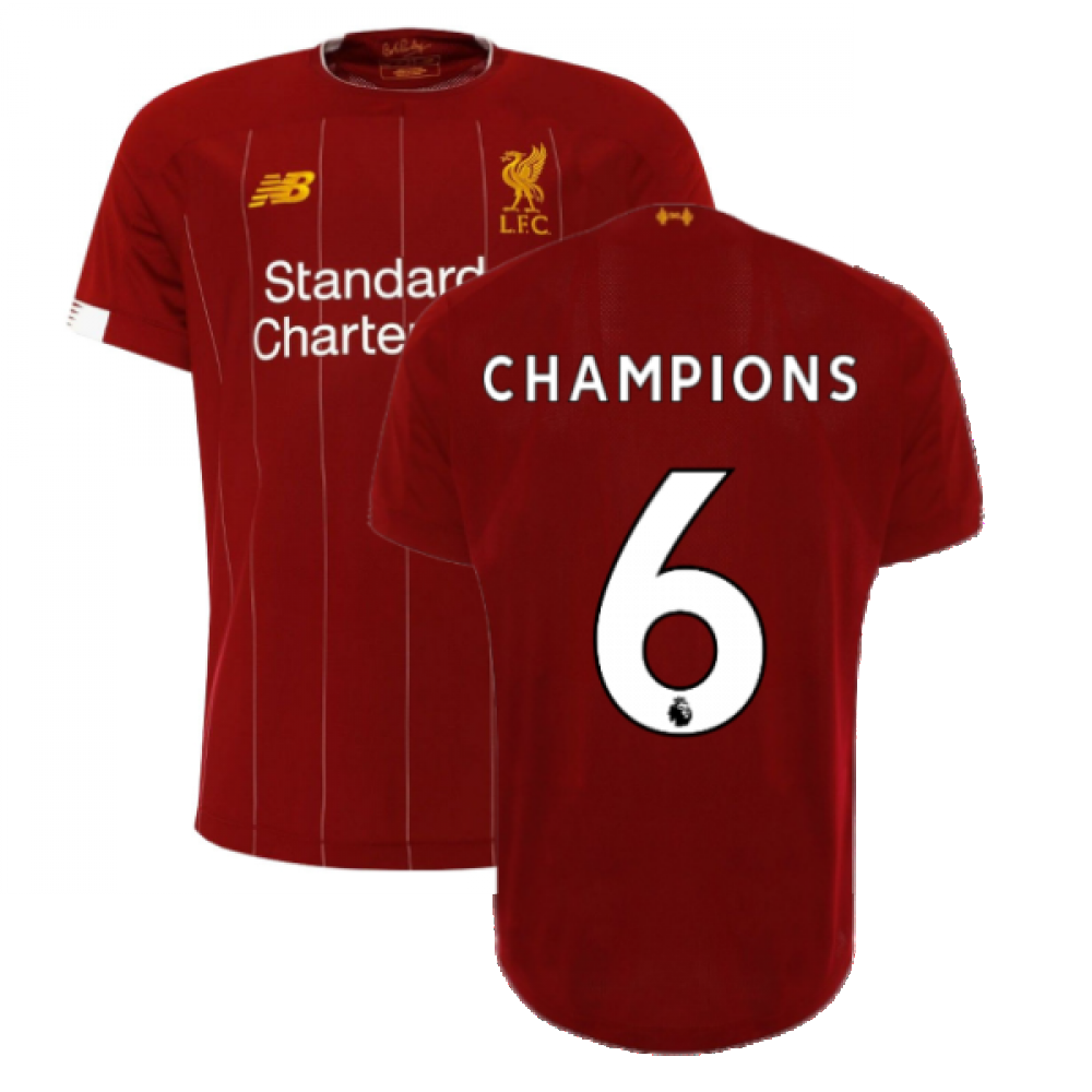 Liverpool champions best sale league shirt 2020