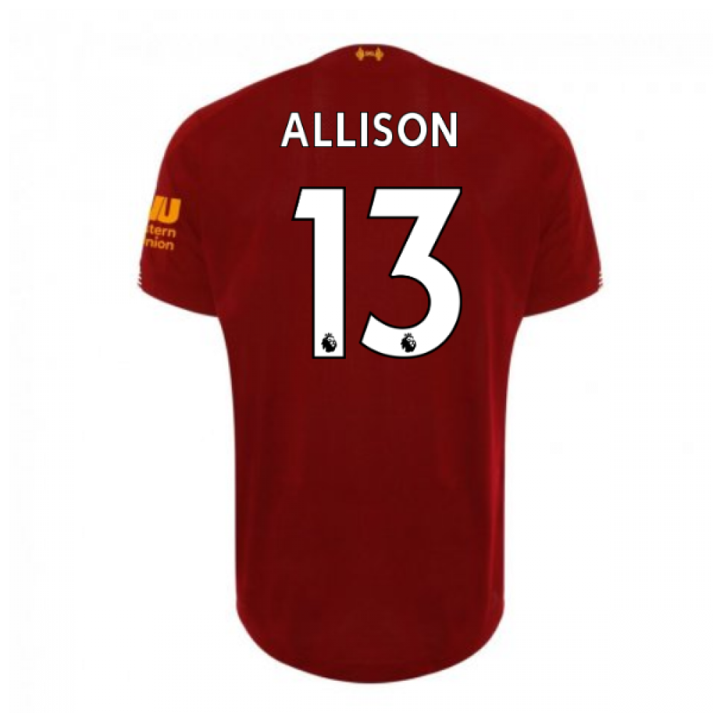 Allison store jersey liverpool