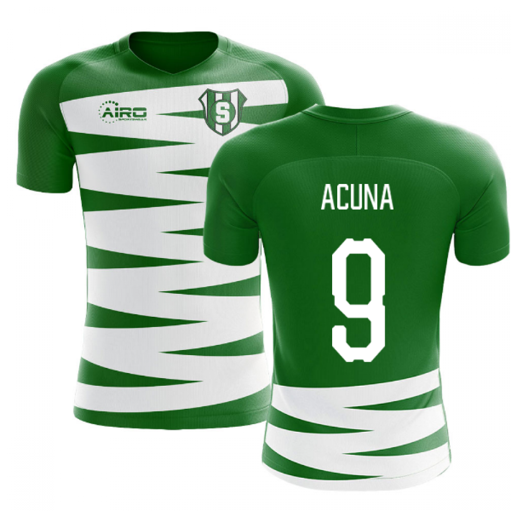 2023-2024 Sporting Lisbon Home Concept Football Shirt (Acuna 9