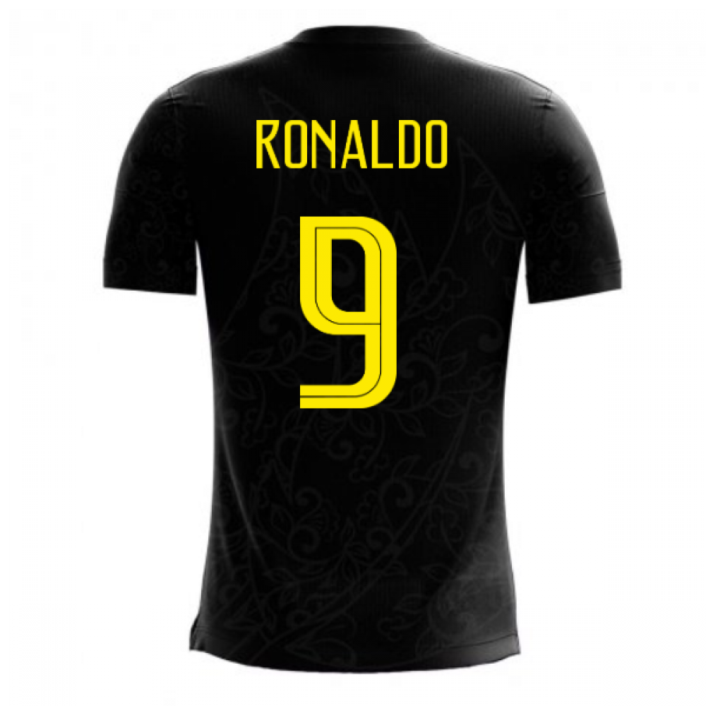 Ronaldo Signed Brazil Shirt - 2020-2021, Number 9