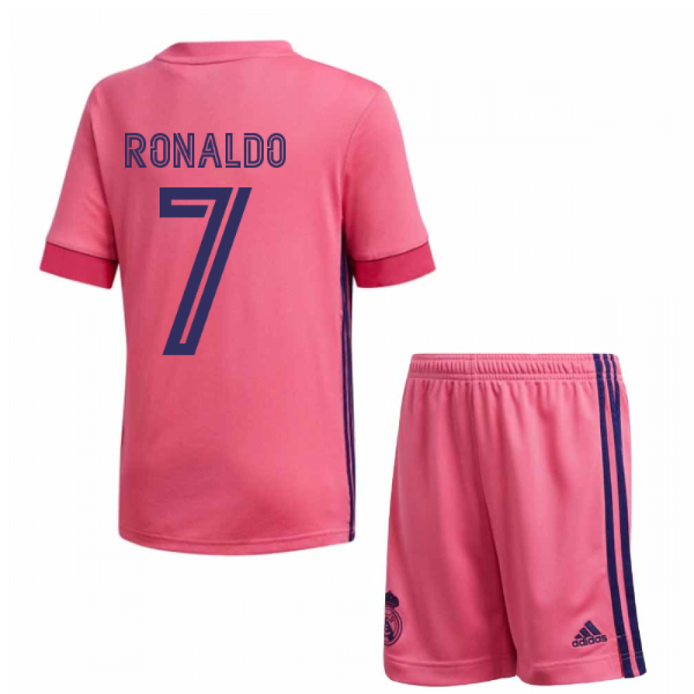 Real madrid best sale away mini kit