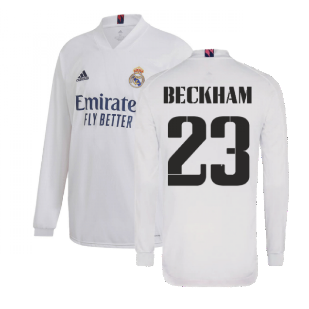 2022-2023 Real Madrid Authentic Home Shirt (BECKHAM 23)