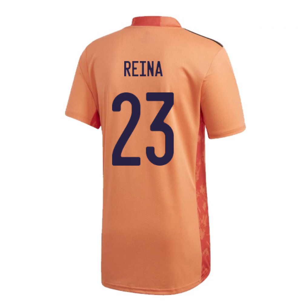 Spain 2020-2021 Home Goalkeeper Shirt (Orange) [FI6247]