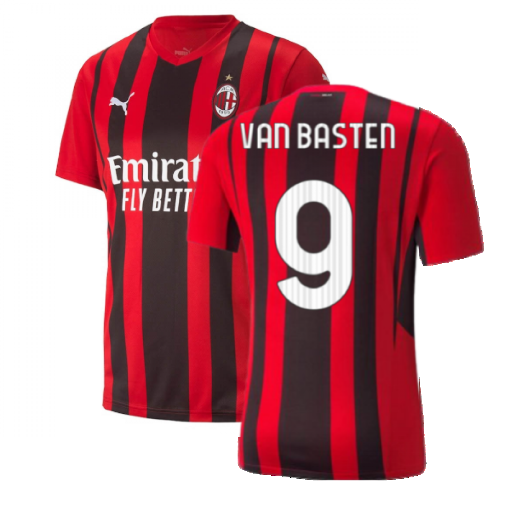 Marco van Basten AC Milan kit