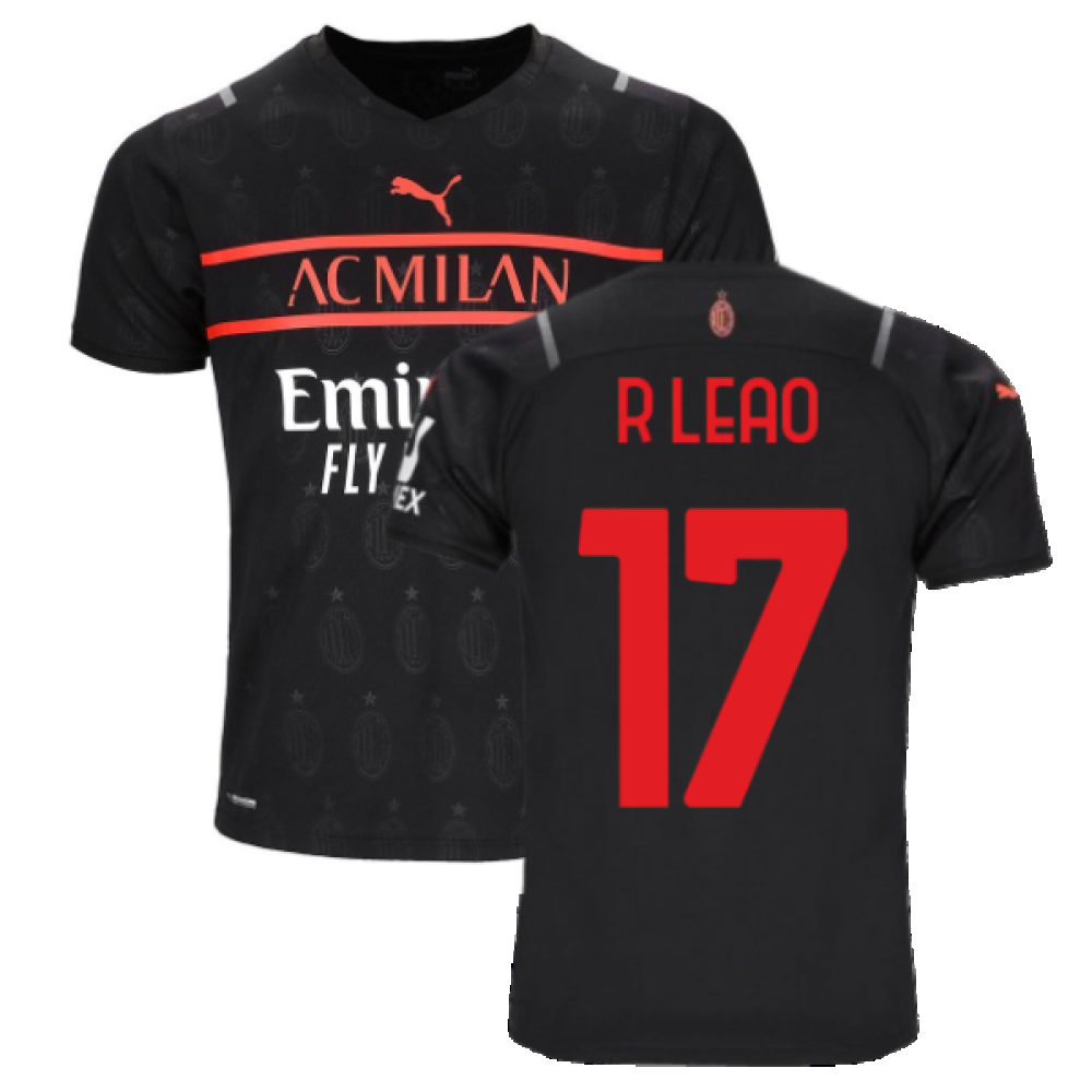 Rafa Leão AC Milan 23/24 Authentic Third Jersey - SoccerArmor 