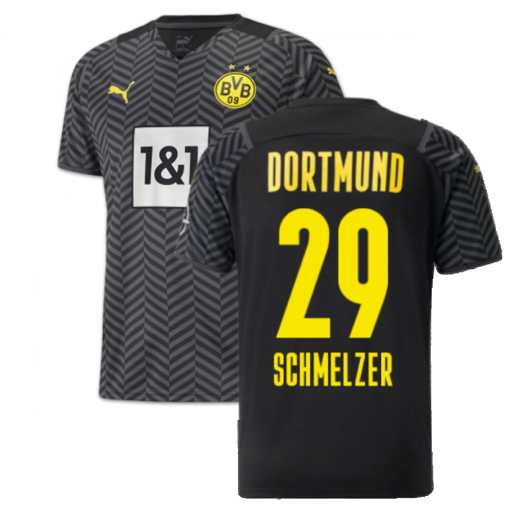 Dortmund No29 Schmelzer Away Jersey
