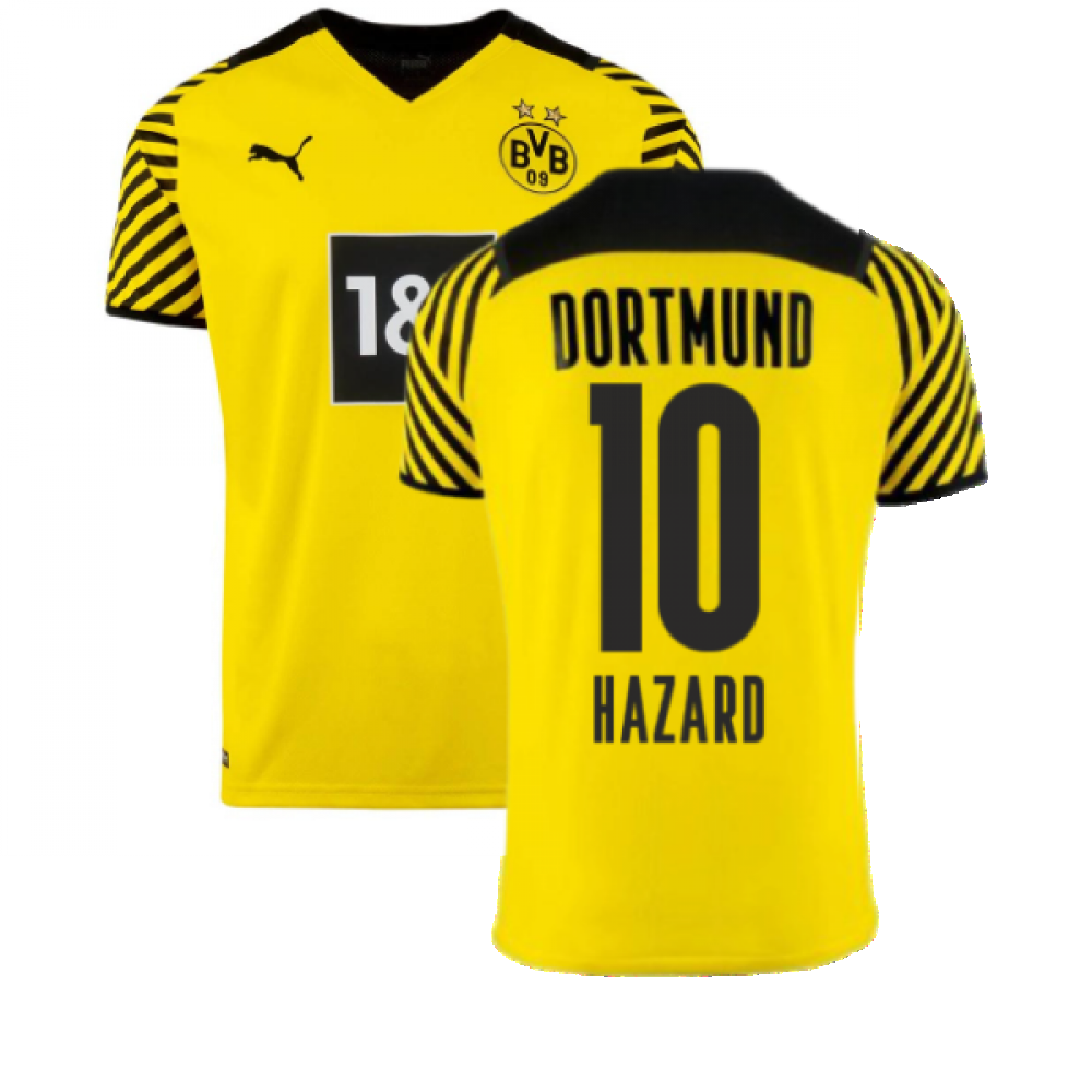 Primera Camiseta Borussia Dortmund Jugador Hazard 2021-2022