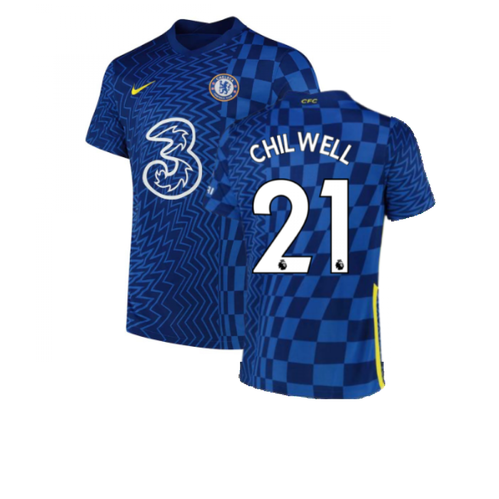 Primera Camiseta Chelsea Jugador Chilwell 2021-2022