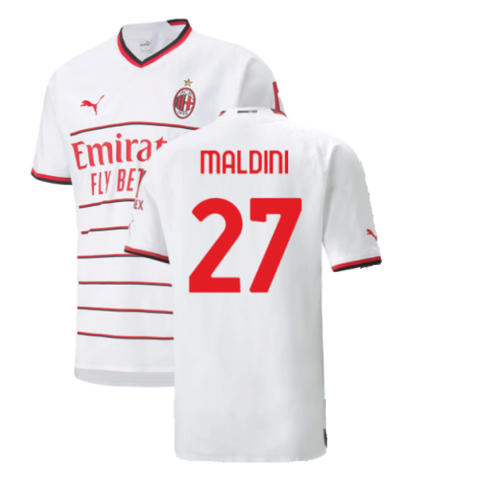 Generico Football Jersey Milan Maldini 3 Season 2022/2023 Authorized  Replica Sizes for Kids and Adults.Choose to Add Shorts and Socks :  : Fashion