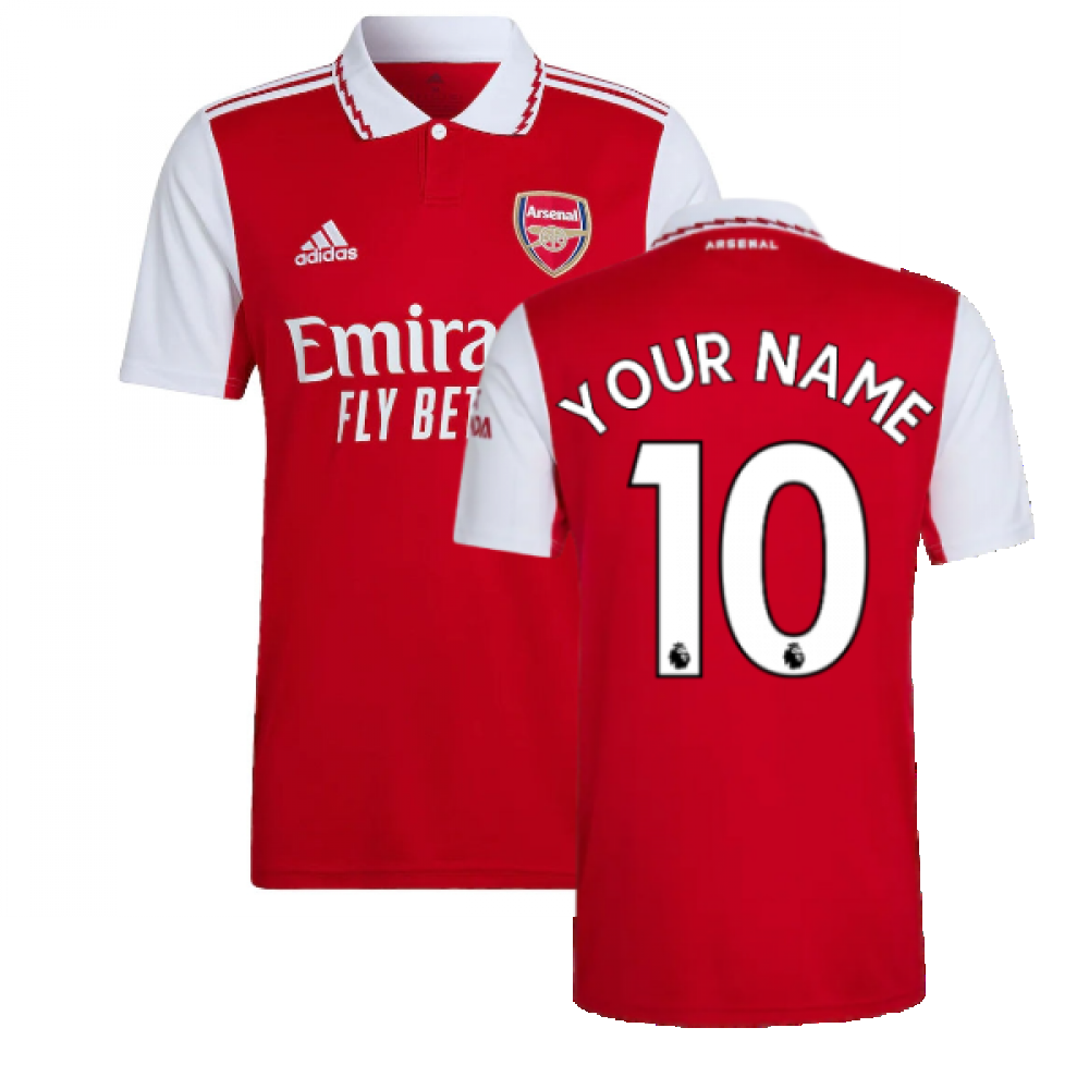 arsenal t shirt with name