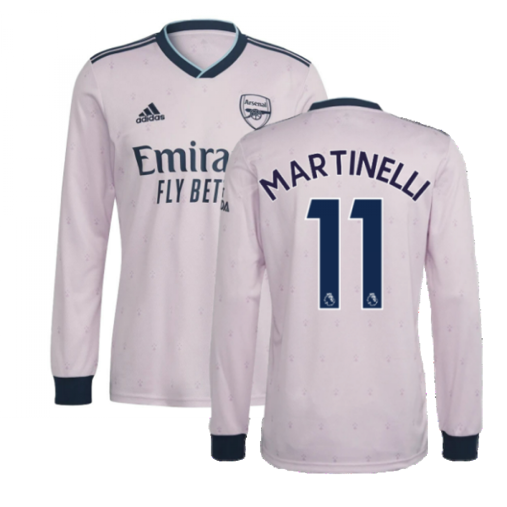 arsenal 3rd kit long sleeve