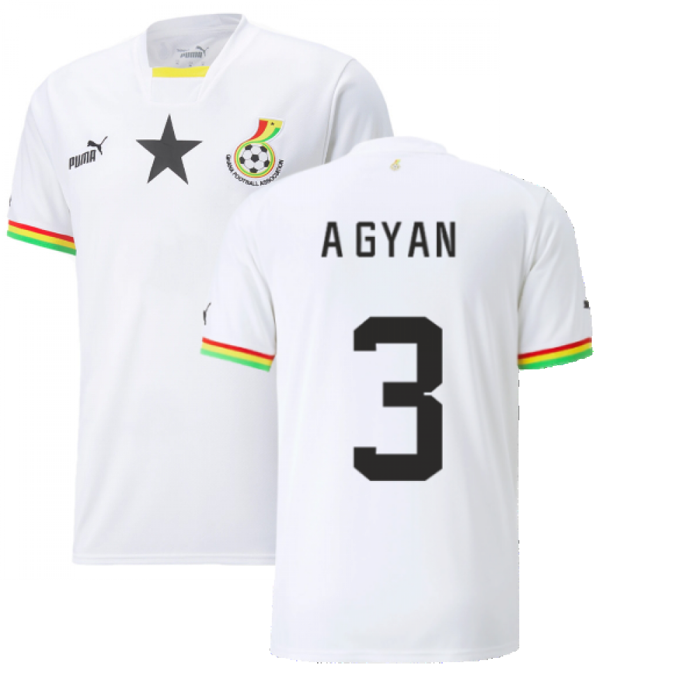 Ghana home hot sale shirt