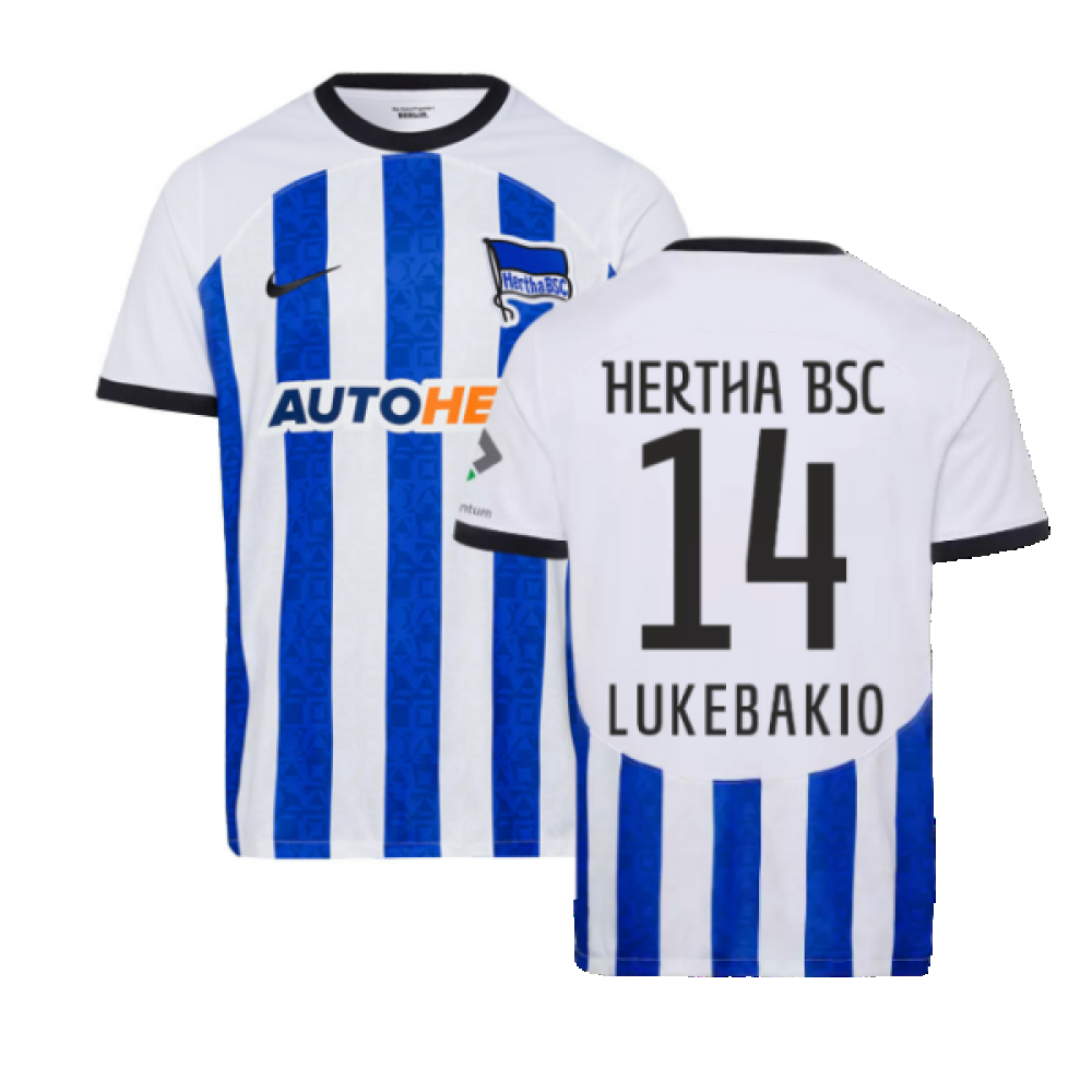 2022-2023 Hertha Berlin Home Shirt (Kids), DJ7856-100