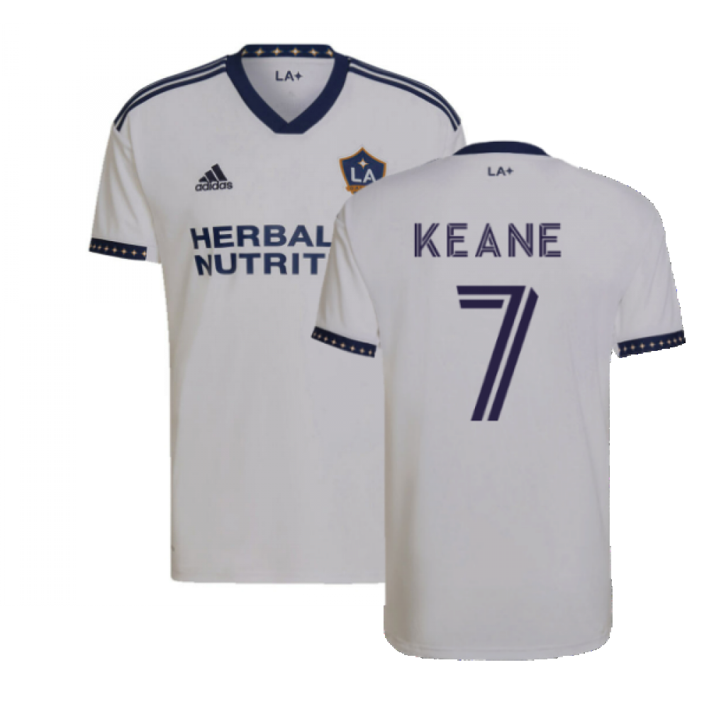 Galaxy No7 KEANE White Home Long Sleeves Jersey