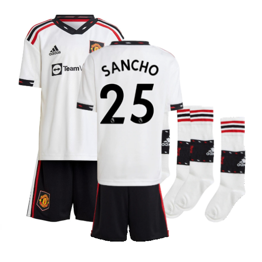 Manchester United Jersey Custom SANCHO #25 Soccer Jersey Away 2023/24