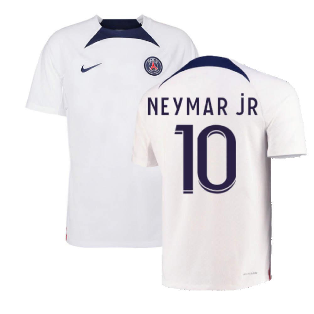 2022-2023 PSG Training Shirt (White) (NEYMAR JR 10) [DJ8589-101-252274] -  $58.73 Teamzo.com