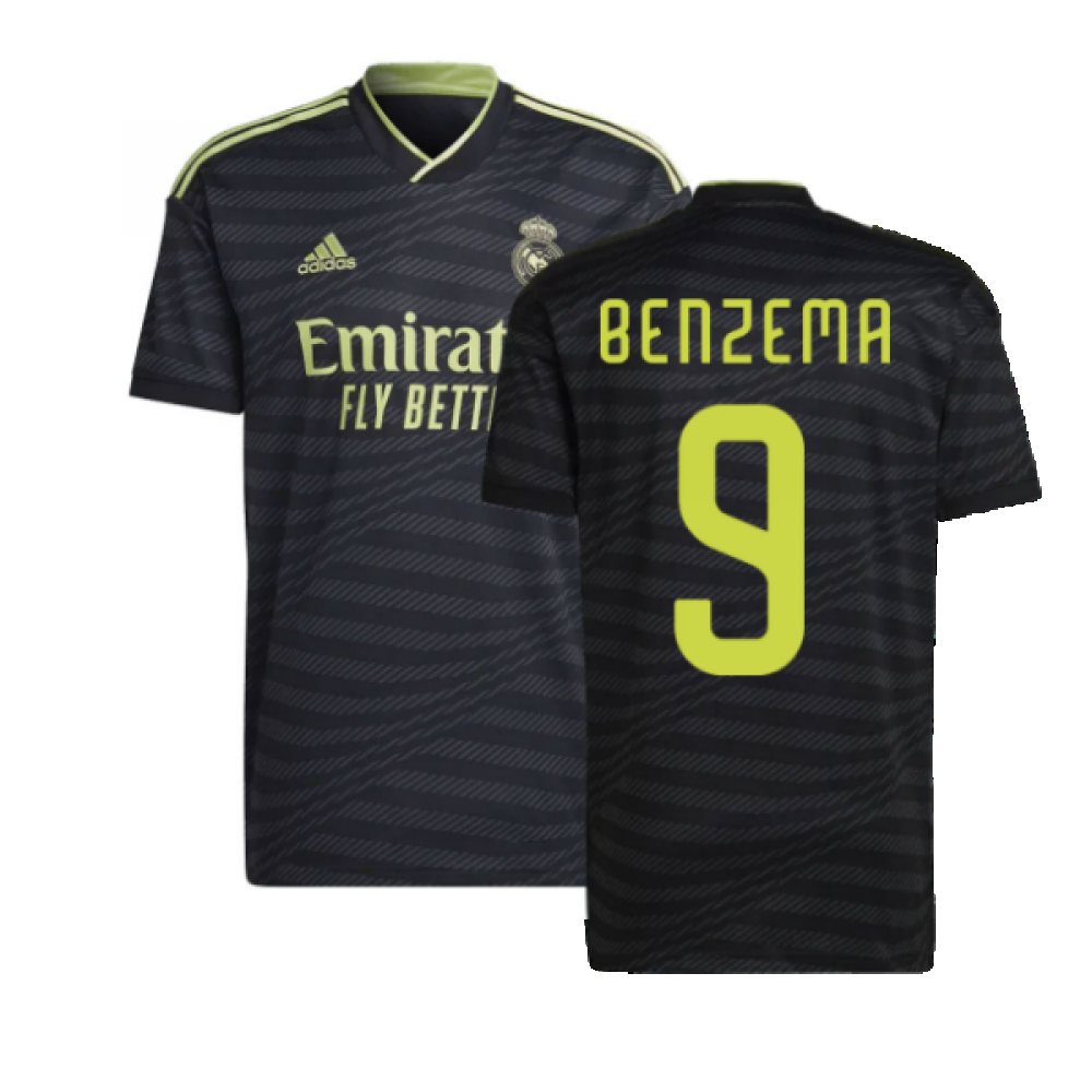 2022-2023 Real Madrid Home Shirt (BENZEMA 9) [HF0291-247634] - $115.74  Teamzo.com