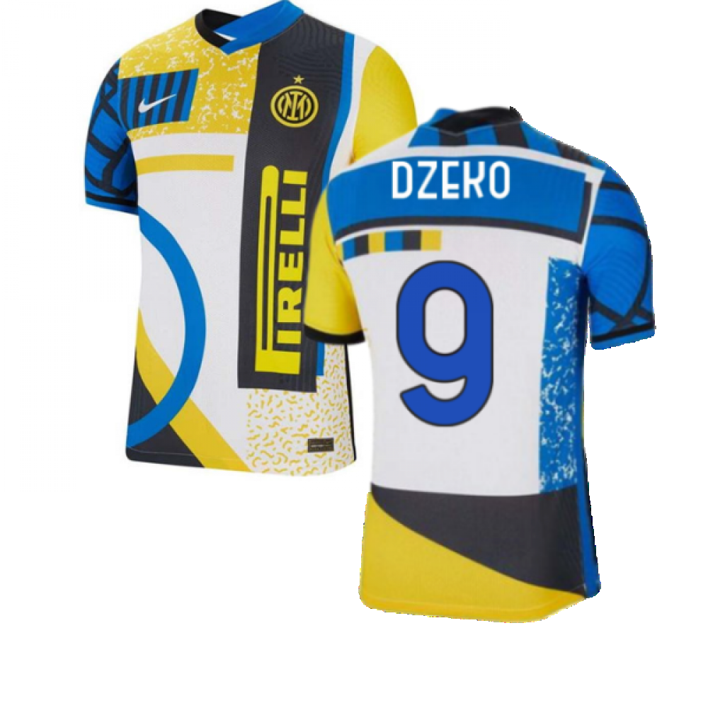 2021 2022 Inter Milan Vapor 4th Shirt DZEKO 9