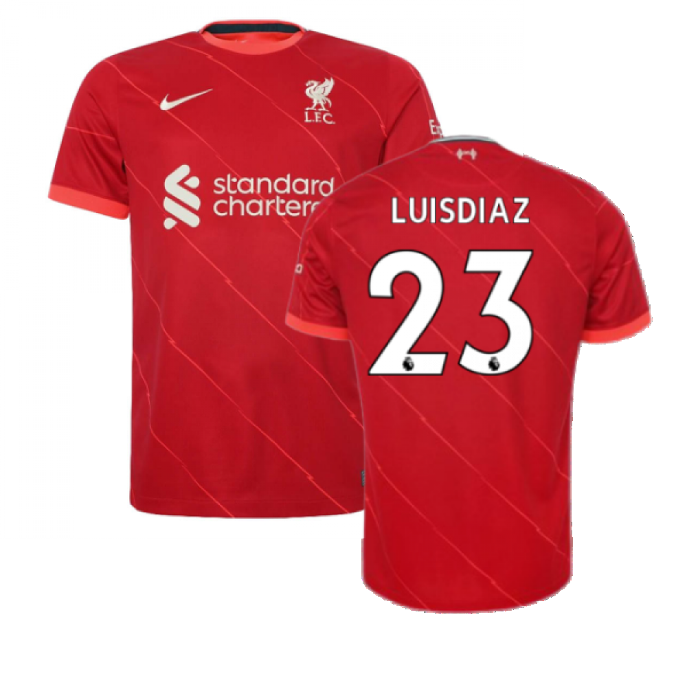 Liverpool 2021-2022 Home Shirt (LUIS DIAZ 23)