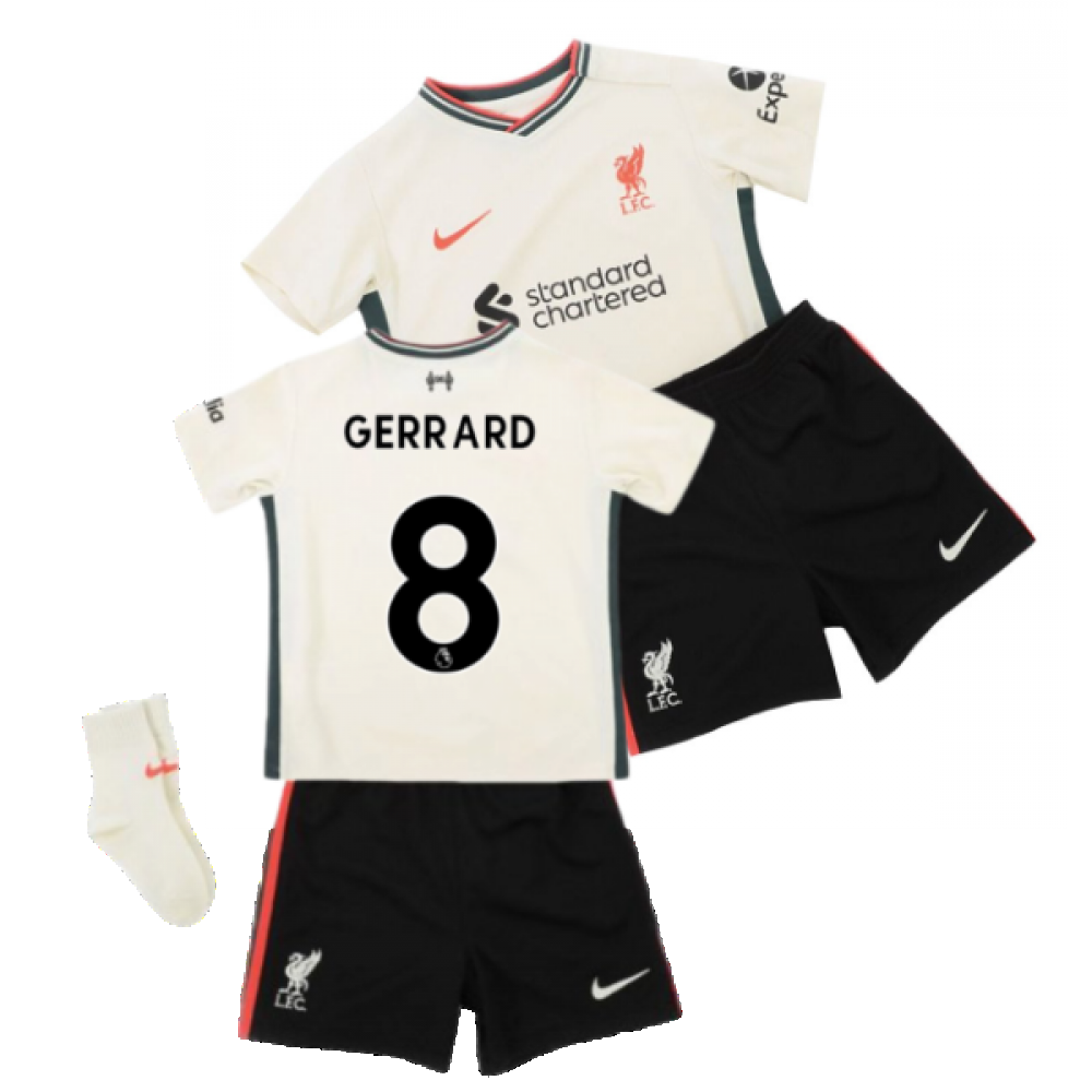 Liverpool 2021-2022 Womens Away Shirt (GERRARD 8)