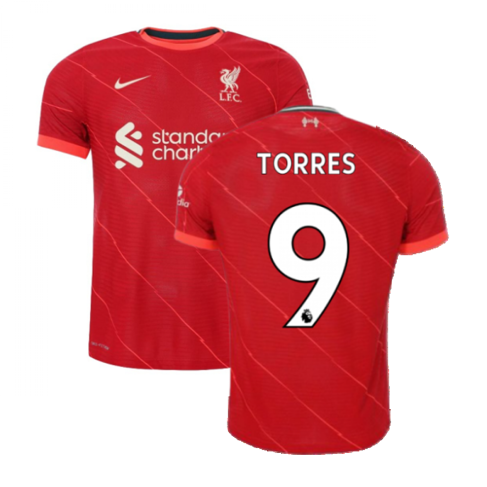 Liverpool's shirt Torres