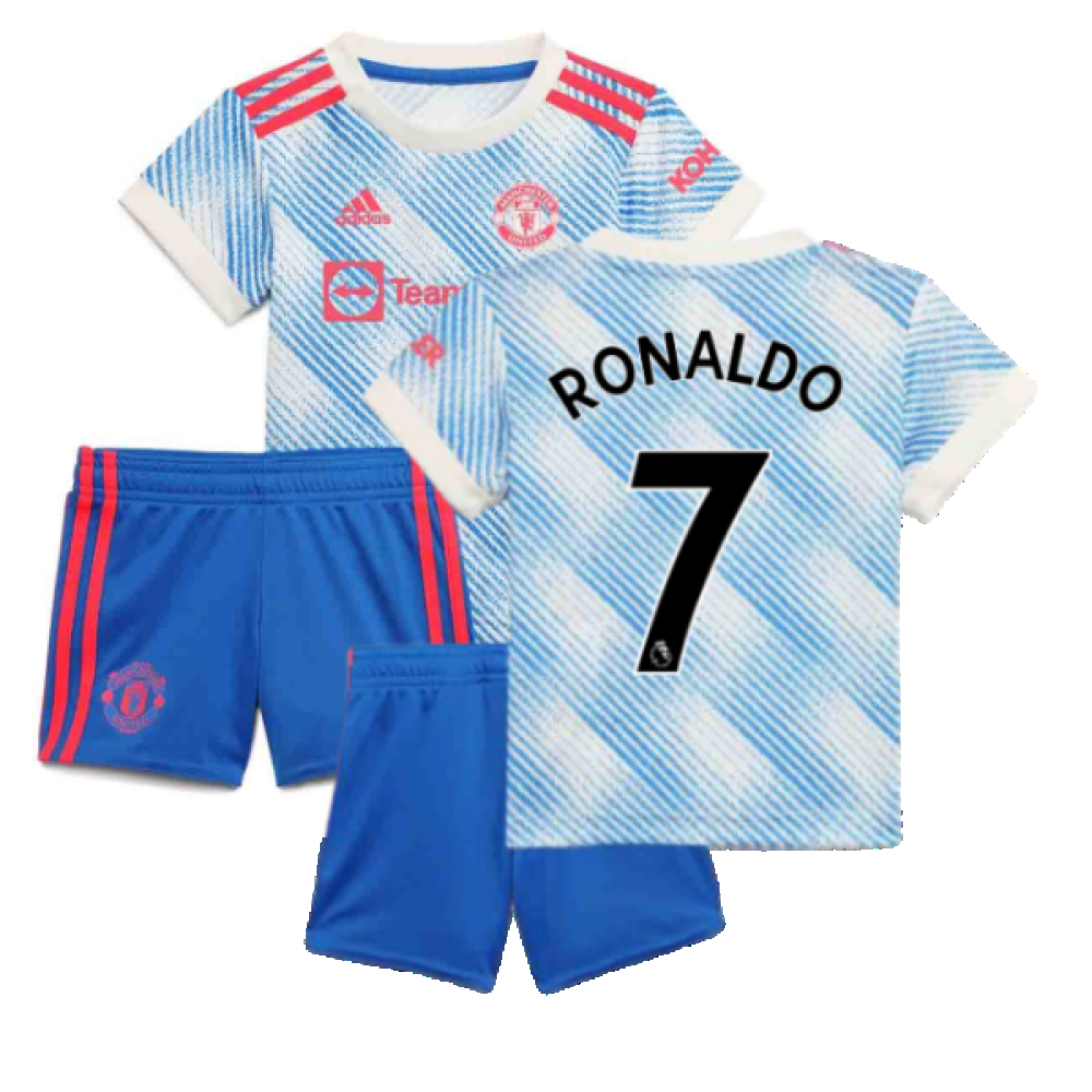 Man Utd 2021-2022 Away Baby Kit (RONALDO 7) [GS2408-223416