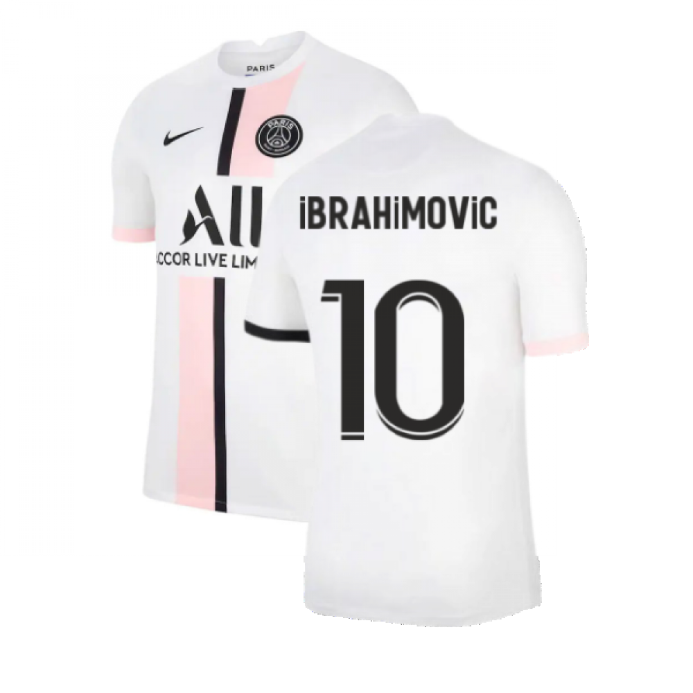 2021-2022 Away Shirt (IBRAHIMOVIC 10) [CV7902-101-221886] - Teamzo.com