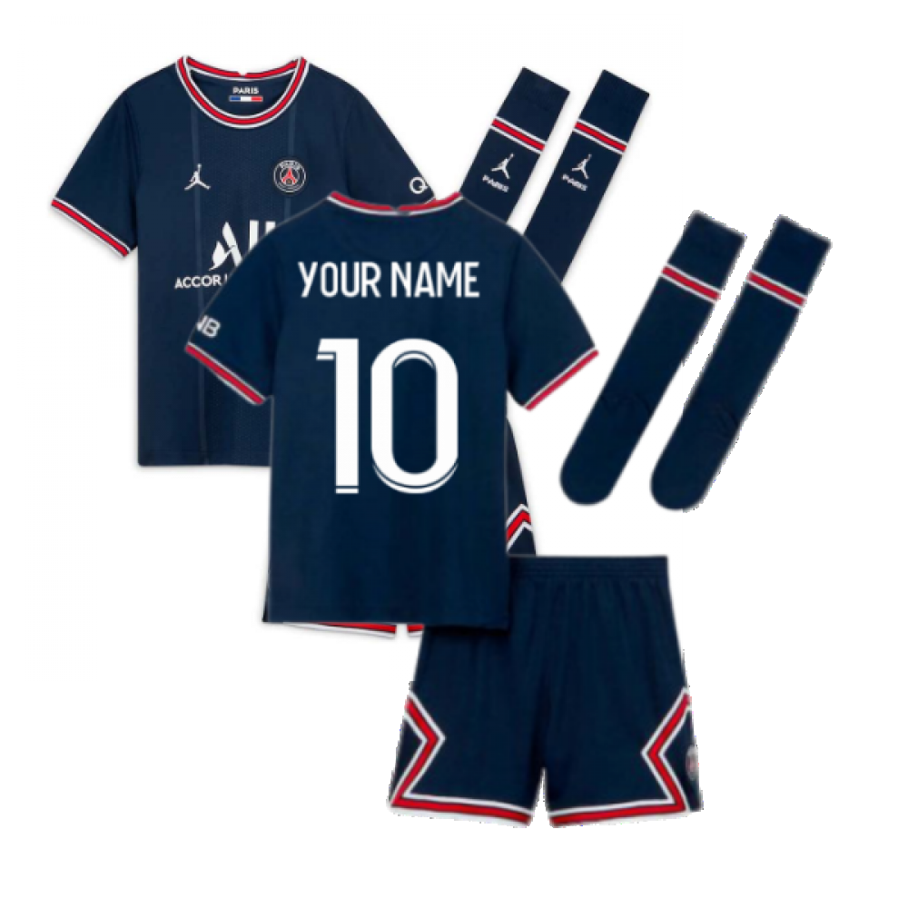 Boys psg hot sale football kit