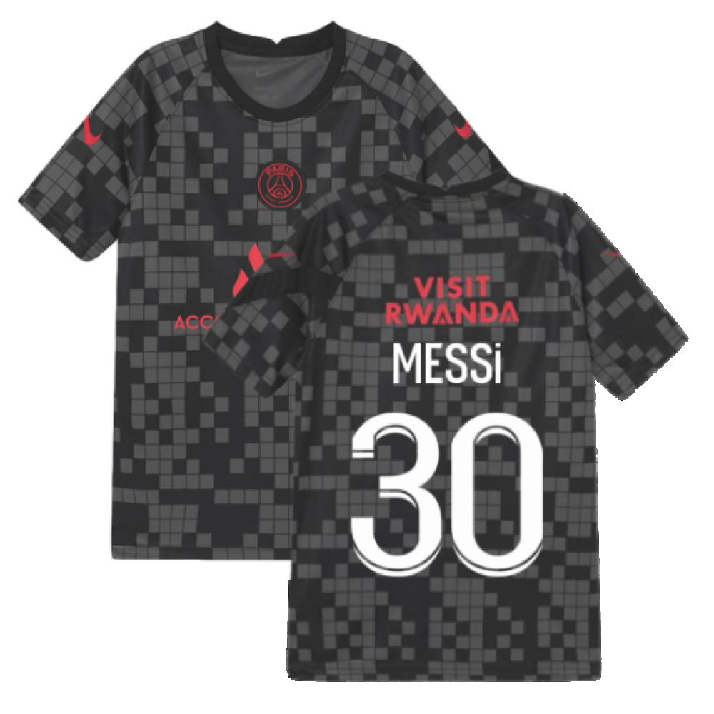 PSG Jersey 2022,PSG Black Jersey,Black Messi 30,PSG Messi 30,PSG Jersey for  Boys