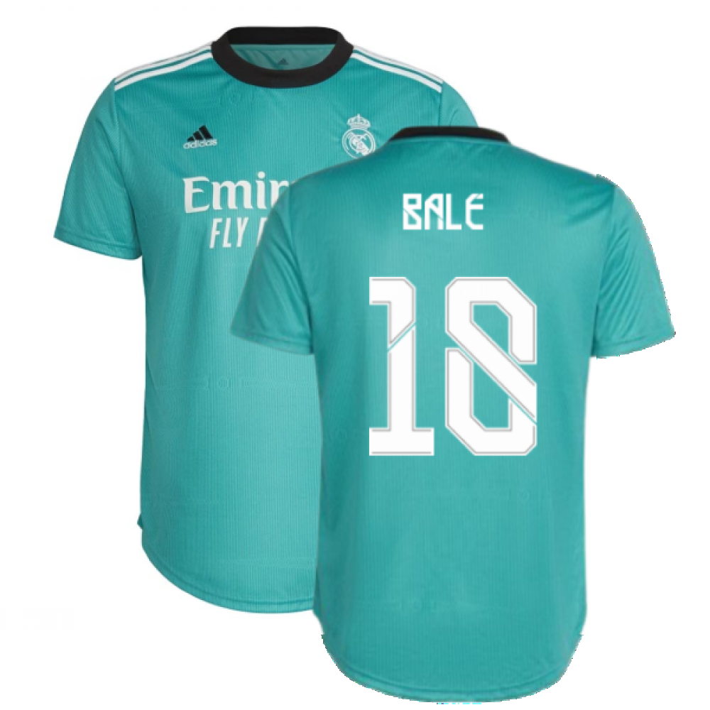 Real Madrid 2021-2022 Womens Home Shirt (BALE 18)