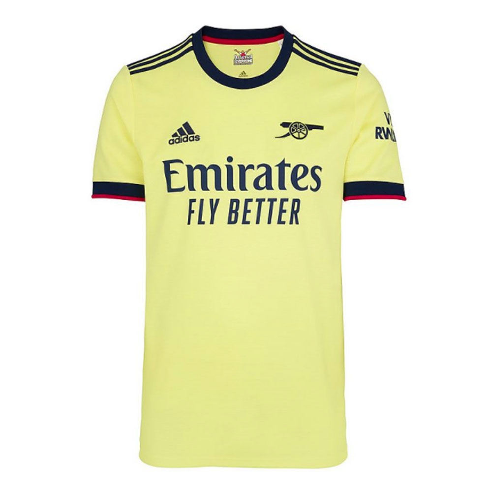 Arsenal 2021/2022 Away Jersey adidas Yellow GM0218 M-XL NEW