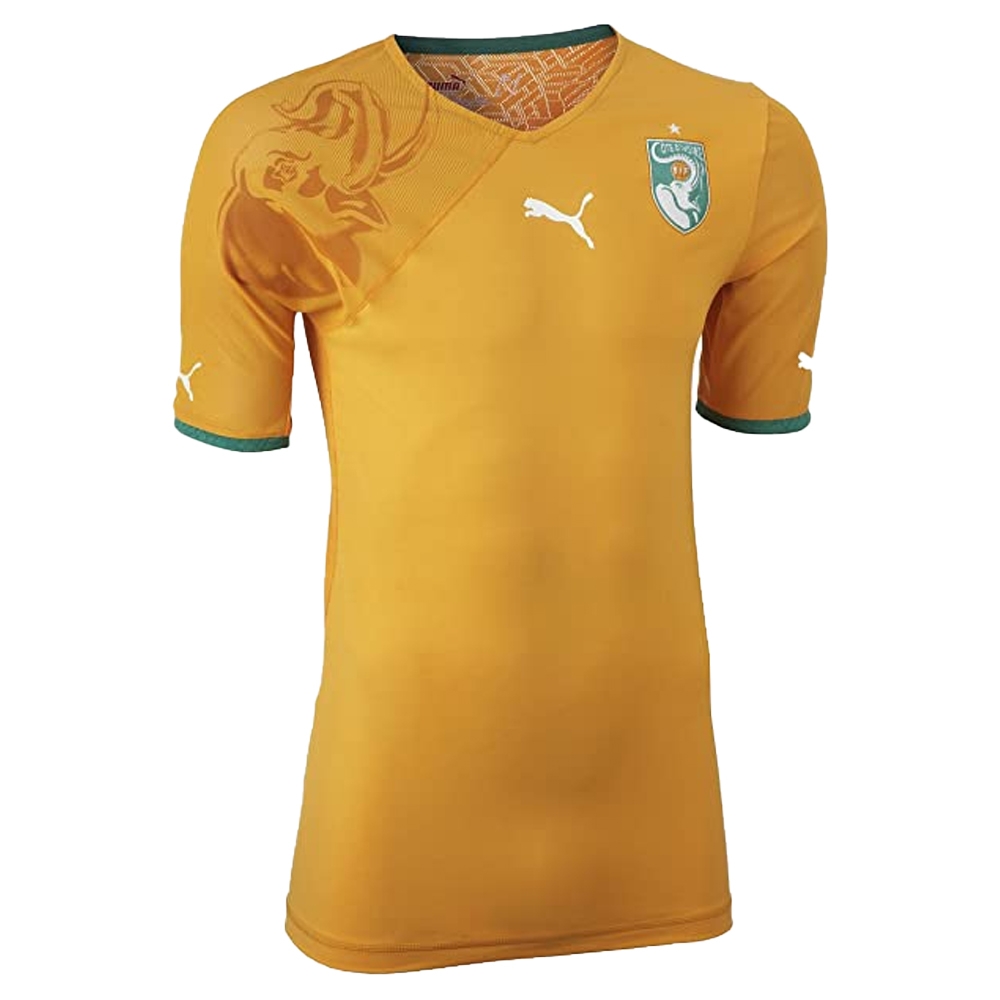 Ivory Coast World Cup historical kits
