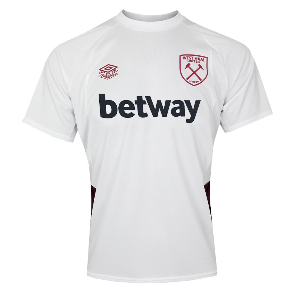 Buy 2022-2023 West Ham Training Jersey (S) - White (SCAMACCA 7)