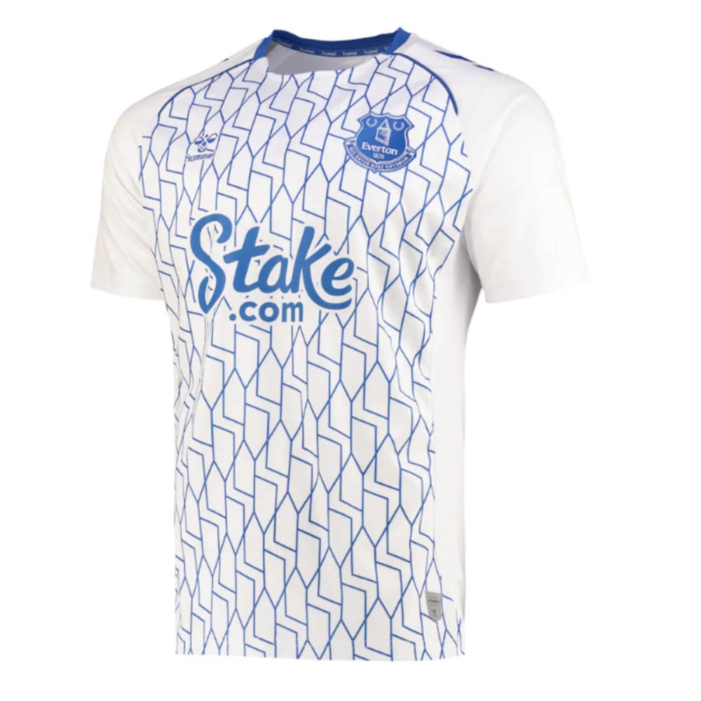 2022-2023 Everton Home Pre-Match Shirt (White) [EVE-TR001A